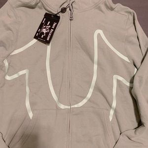 NWT True Religion Zip Up Hoodie